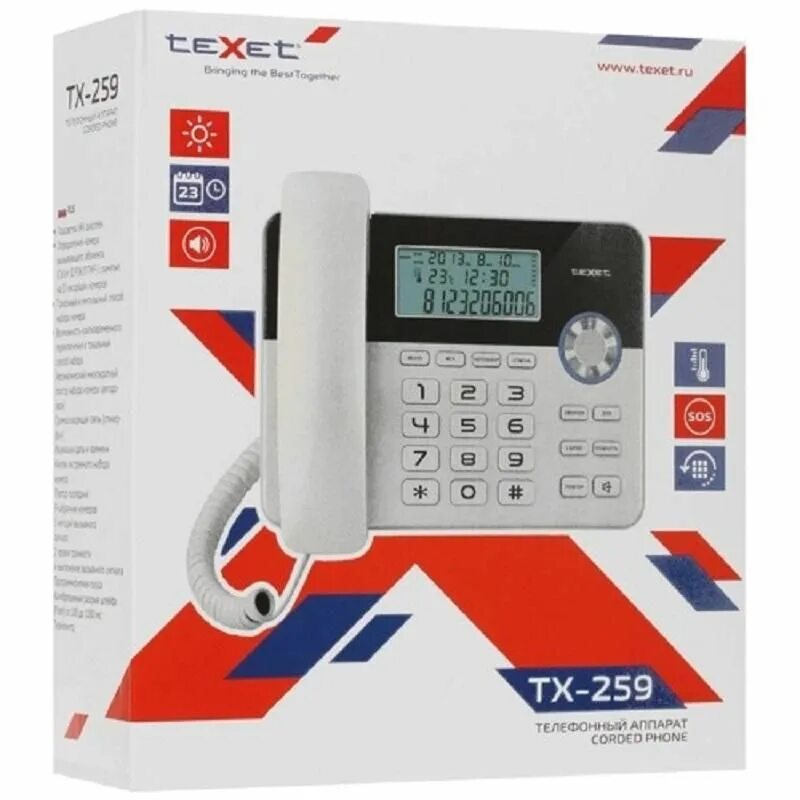 Телефон проводной texet tx-259. Проводной texet tx-259. Tx 259. Телефон проводной texet тх-259. Texet tx-259.