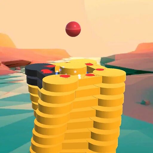 Шар игра с 3д графикой. Tower Fall игра. Игра Кубы башня 3d. Игры шарик разрушает блоки.