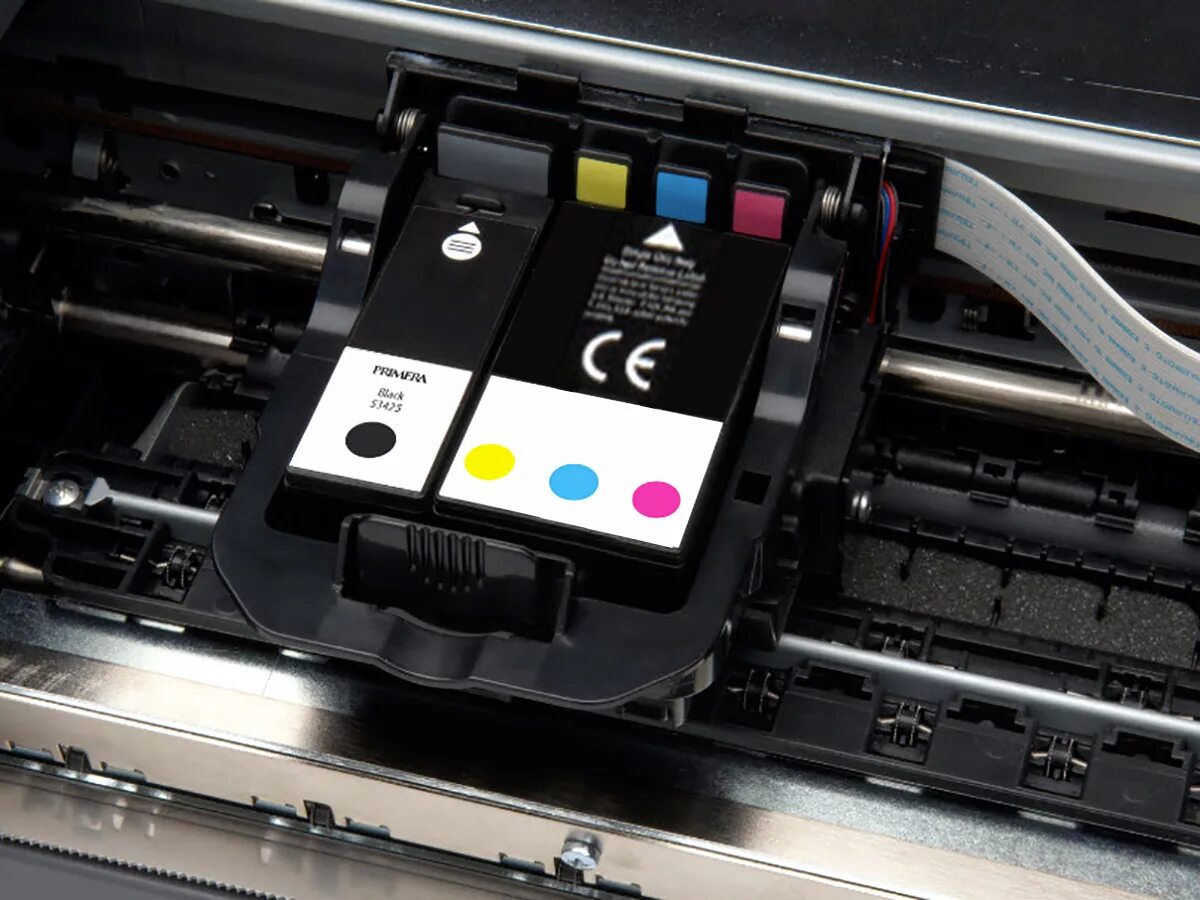 Цветные картриджи не печатают. Струйный принтер primera lx900. Эпсон струйный принтер цветной картридж. Цветной принтер Epson 7100 печатающая головка.