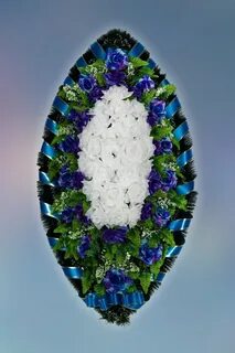 Венок с лентой на похороны