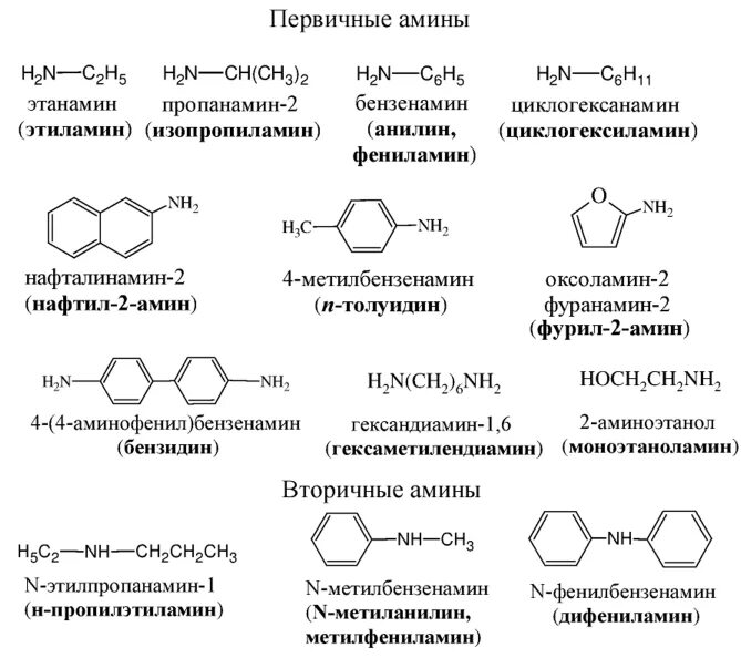 Амины являются соединениями