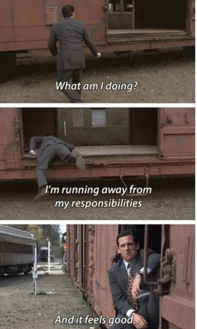 Футболки с юмором на спорт. Running away from me. Running away. Running away from you. Убегать от проблем.