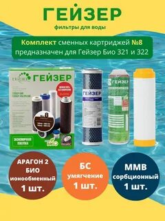 Картриджи для гейзер био