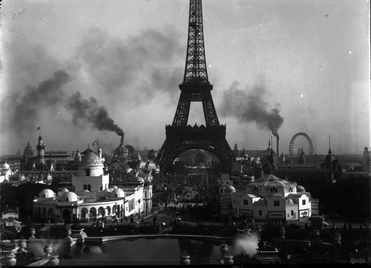 Париж 19 век Эйфелева башня. Эйфелева башня 1900 год. Exposition universelle – Париж (1900). Эйфелева башня в Париже 1889 год.