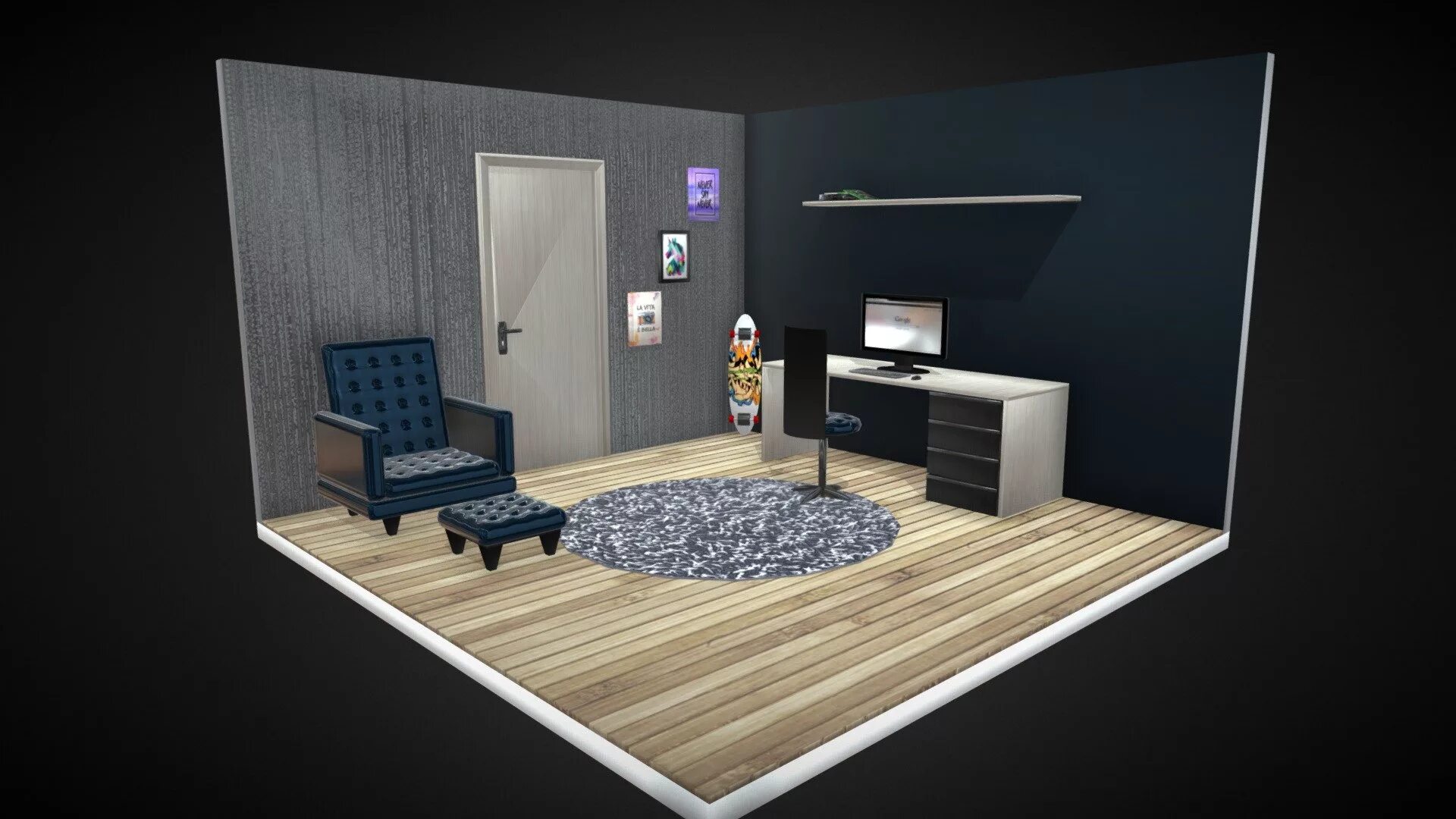 Cosy Room WIP Cosy room, House design, Bedroom setup