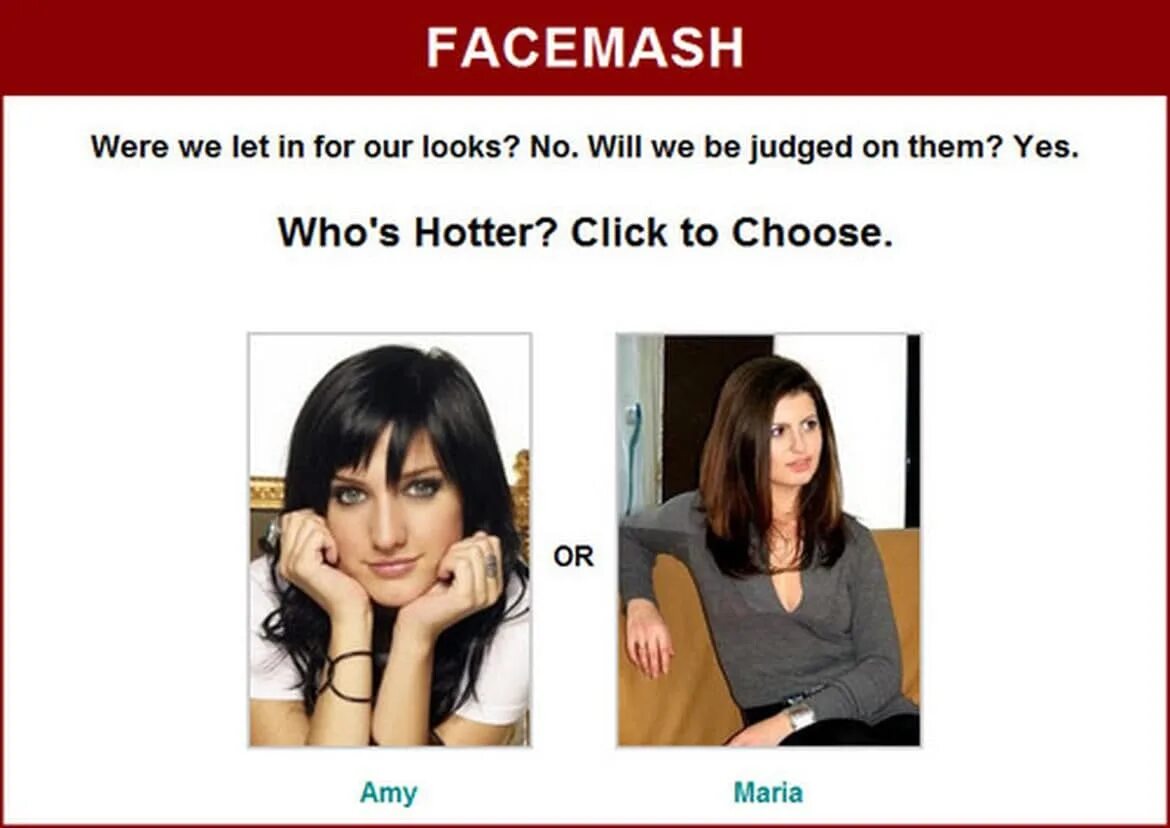 Choose your click. Facemash. Facemash Цукерберг. Алгоритм Facemash. Программа Facemash.