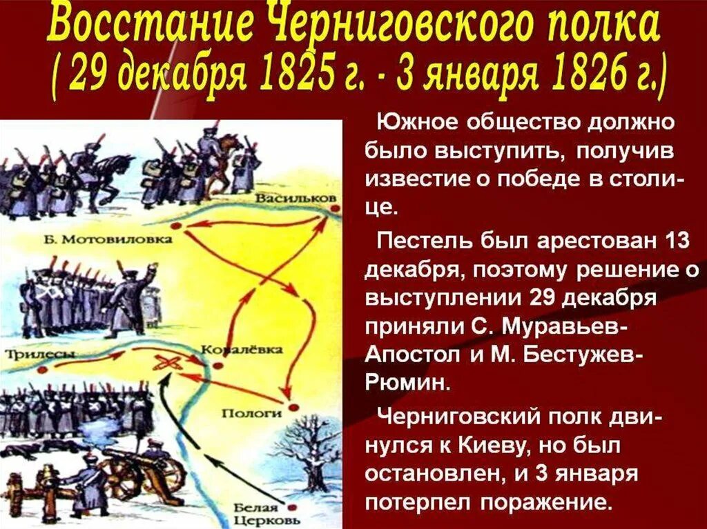 Черниговские события. Восстание Черниговского полка 1826. Восстание Черниговского полка 1825. 29 Декабря 1825 восстание Черниговского полка. Черниговский полк восстание Декабристов.