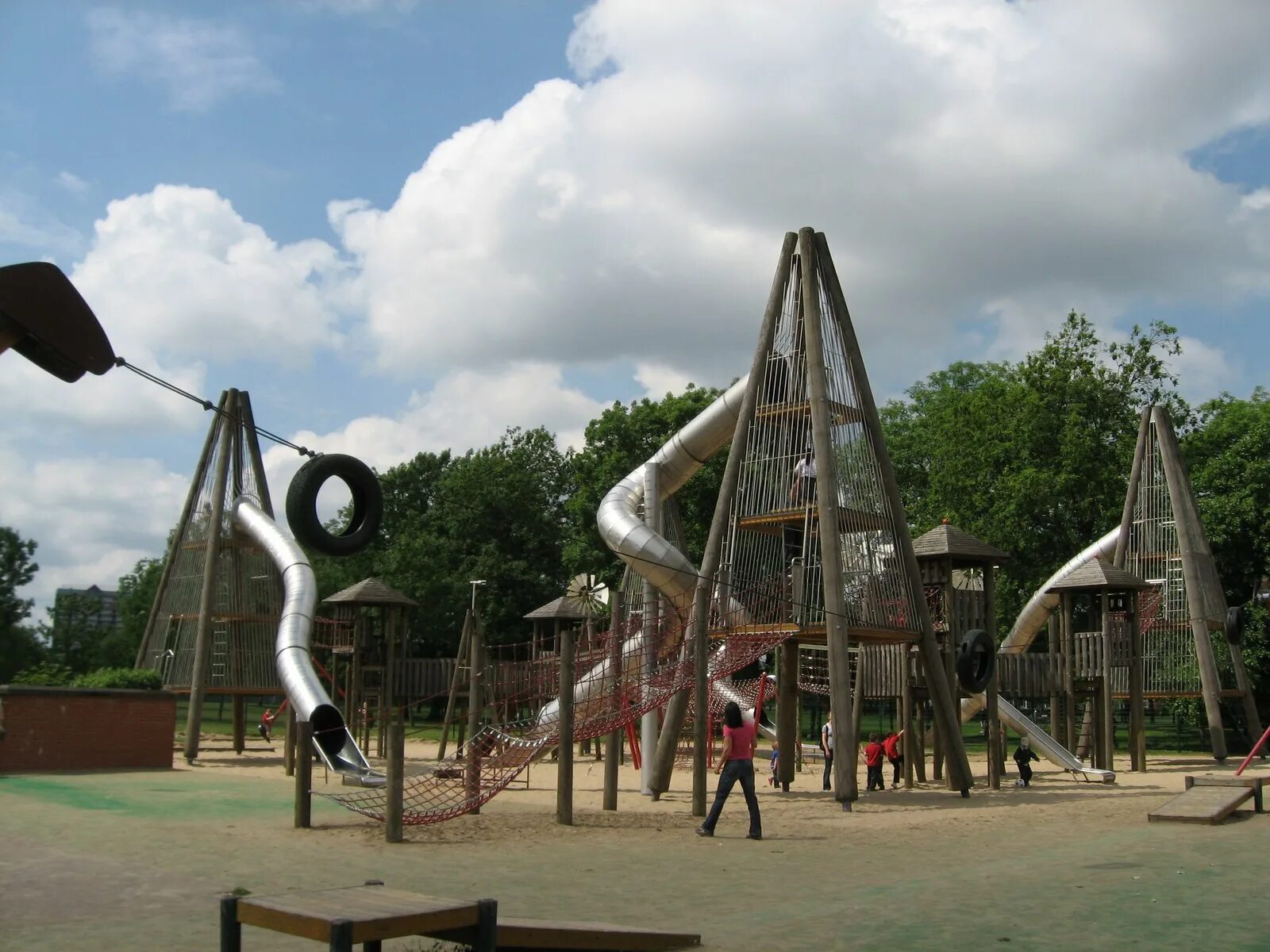 Long playground
