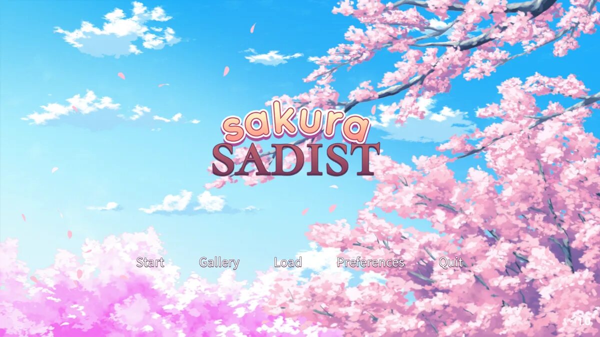 Сакура прохождение. Sakura Sadist. Сакура игра. Sakura Sadist [Winged cloud].