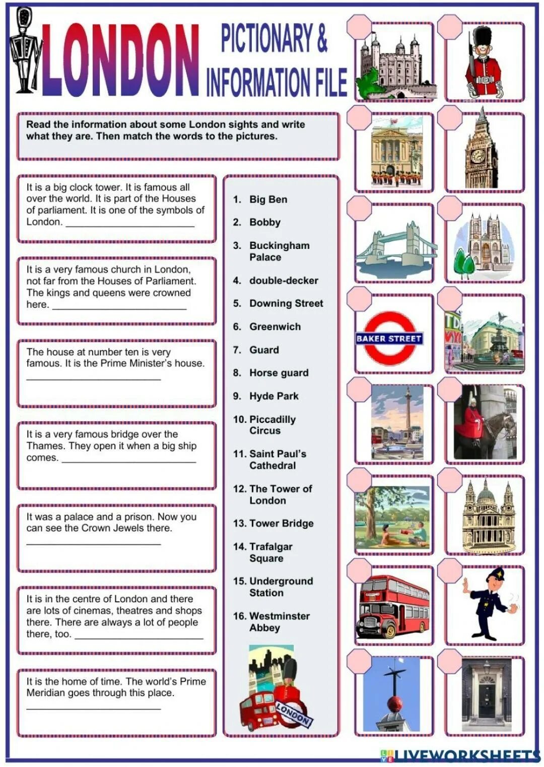 Лондон Worksheets. London Sights Worksheets. Sights of great Britain Worksheets. Sights of uk Worksheets.