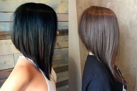 Короткие стрижки спереди длиннее