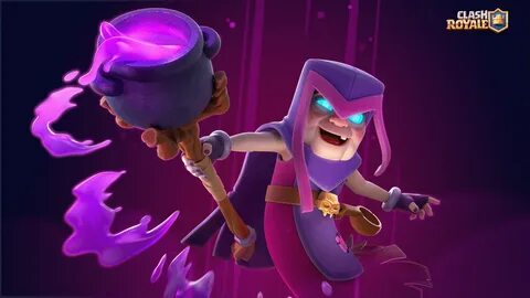 card Clash game Magic mobile mother power royale supercell witch.