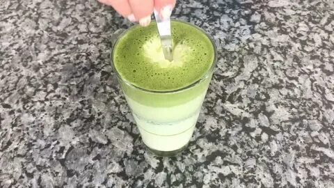 Матча с молоком