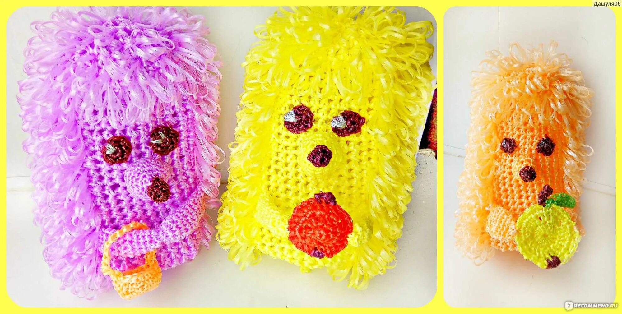 Мочалка игрушка крючком с вытянутыми петлями пошагово. Мочалки игрушки ольга староверова. детские мочалки. детские мочалки крючком. мочалка игрушка ежик.