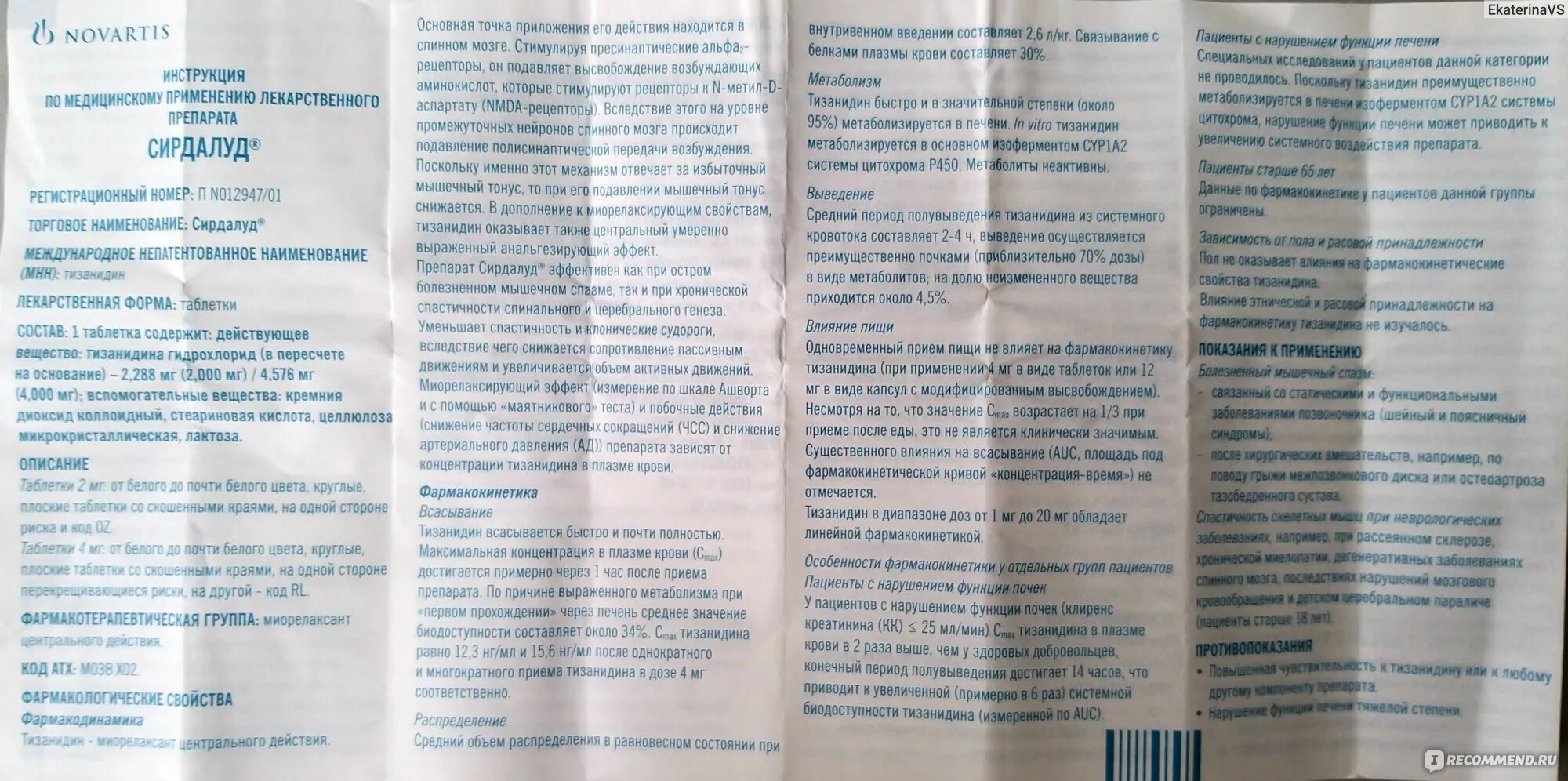 Сирдалуд тизанидин таблетки. Сирдалуд тизанидин инструкция. Препарат сирдалуд показания к применению. Таблетки сирдалуд показания.