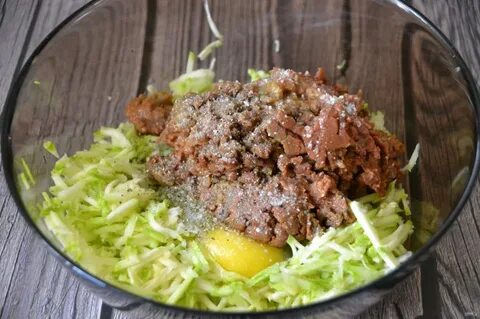 Рецепт кабачков с печенью