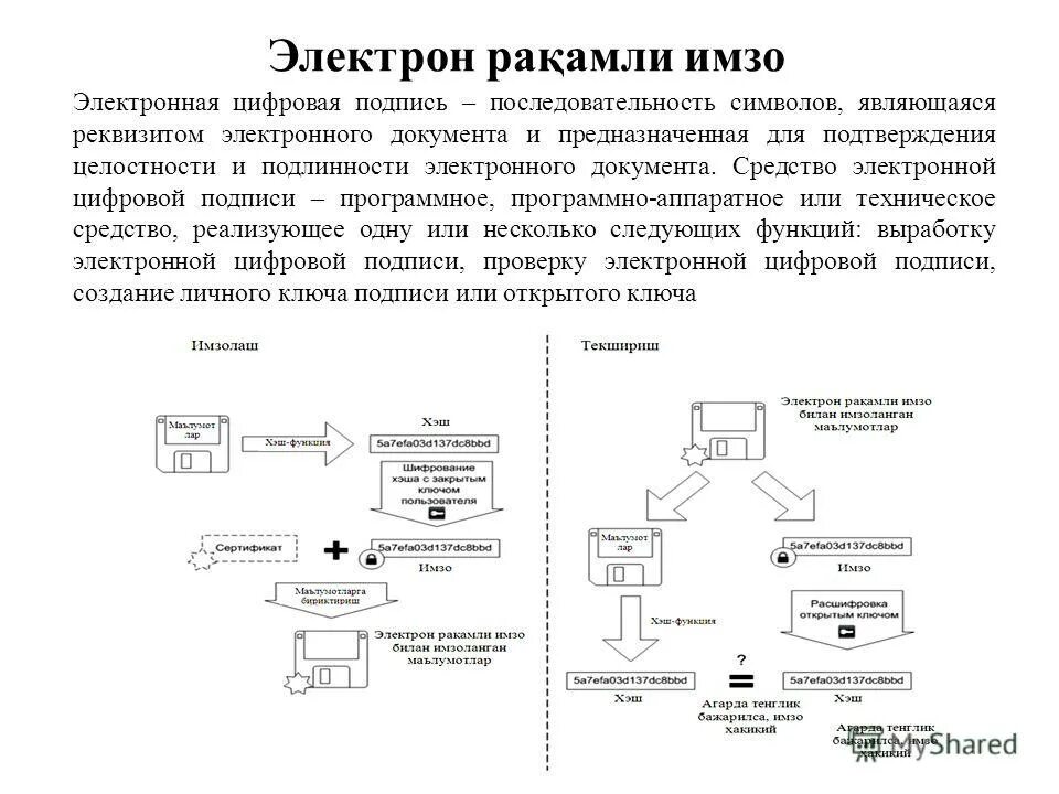 Электронные документы общие положения