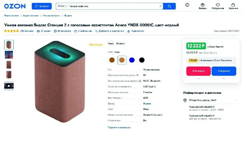 умная колонка с алисой работает без интернета