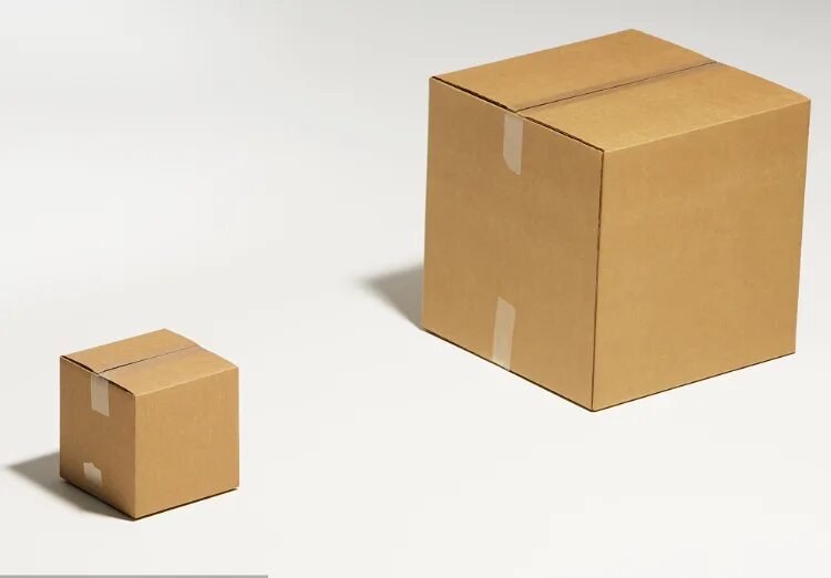 Small package. Small box. big box and small box. rustoria small box. large or box.