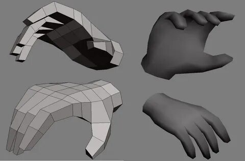 Hand 3d model