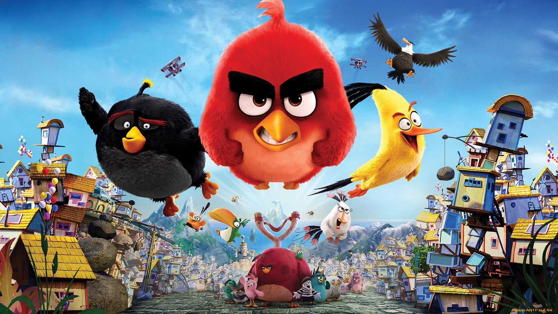 Энгри бердз 2.0.0. Angry birds 2 хорошее качество