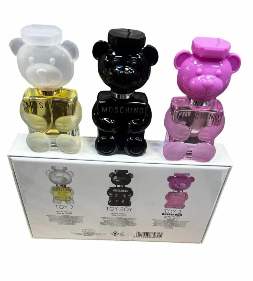 Набор духов москино мишки. Moschino toy 2 100 мл. Духи мишка москино той 2. Moschino toy 2 30 мл. Запахи москино мишка.