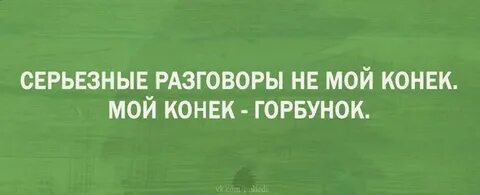 Не мой конек