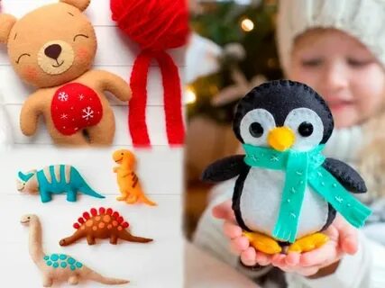 Игрушки из фетра проект