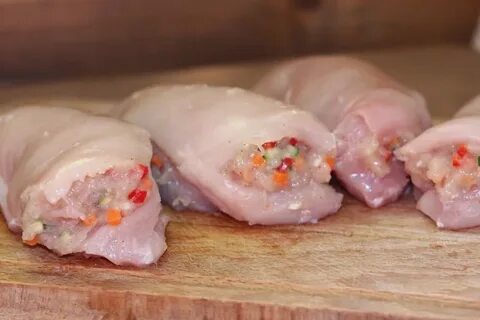 Фаршированные куриные грудки