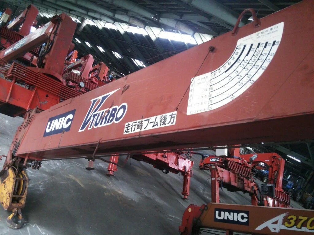 Стрела облегченка юник ur-v296. Unic 340k тормоза. Секция стрелы юник 340. Стрела юник. Лебедка длины стрелы юник 800.