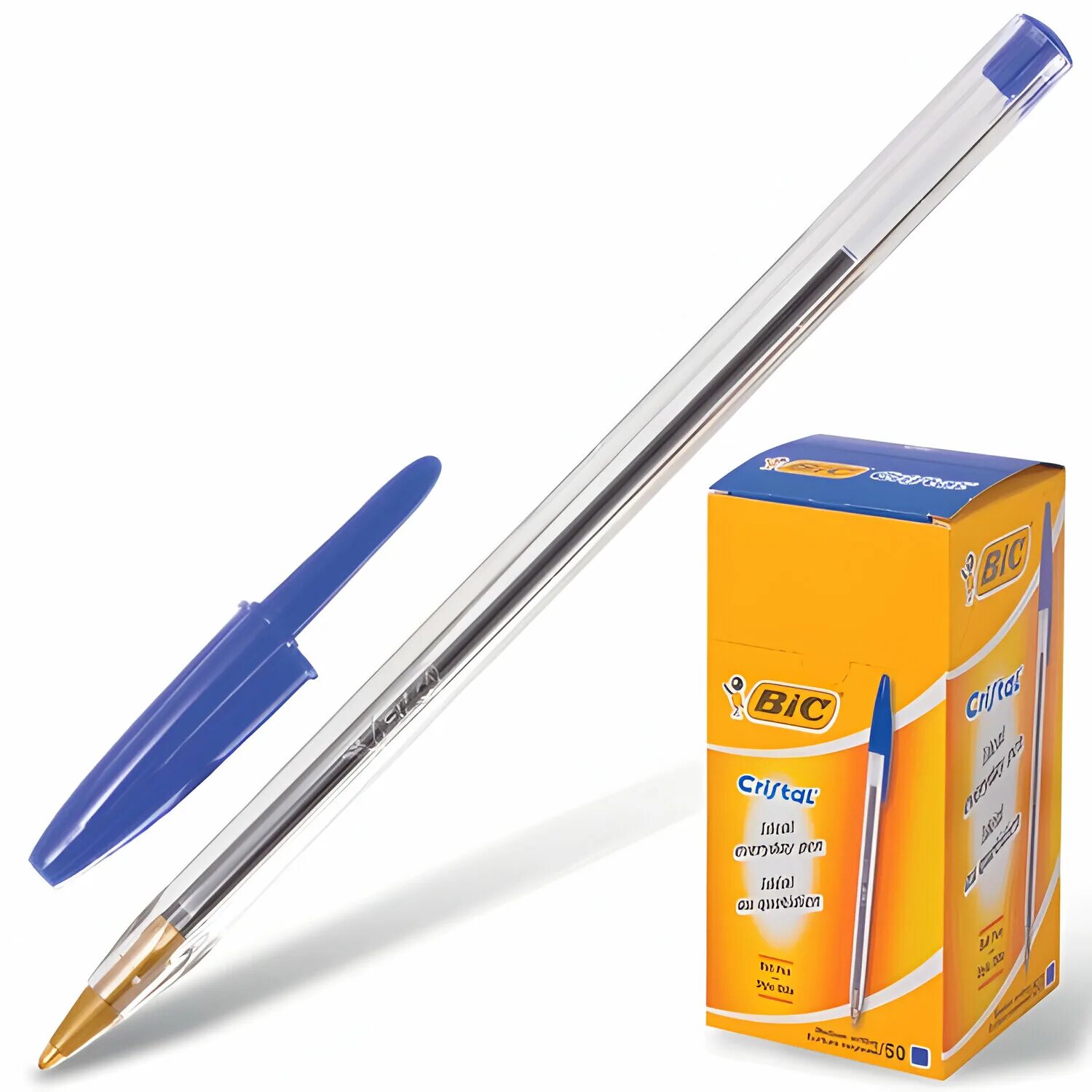 Ручка шариковая синяя 1 мм. Ручка шариковая BIC Cristal (синий). Ручка шариковая big Crystal. Ручки BIC Cristal 1.6. Ручка Биг Кристалл 1.6 мм.