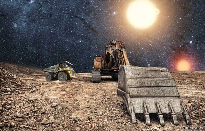 Spaces in mine