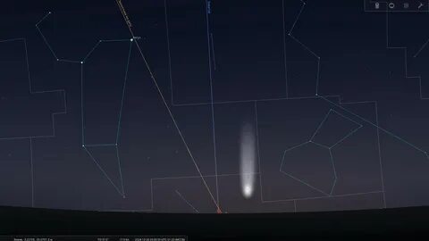 C2023 a3 комета