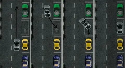 Парковка в узком пространстве