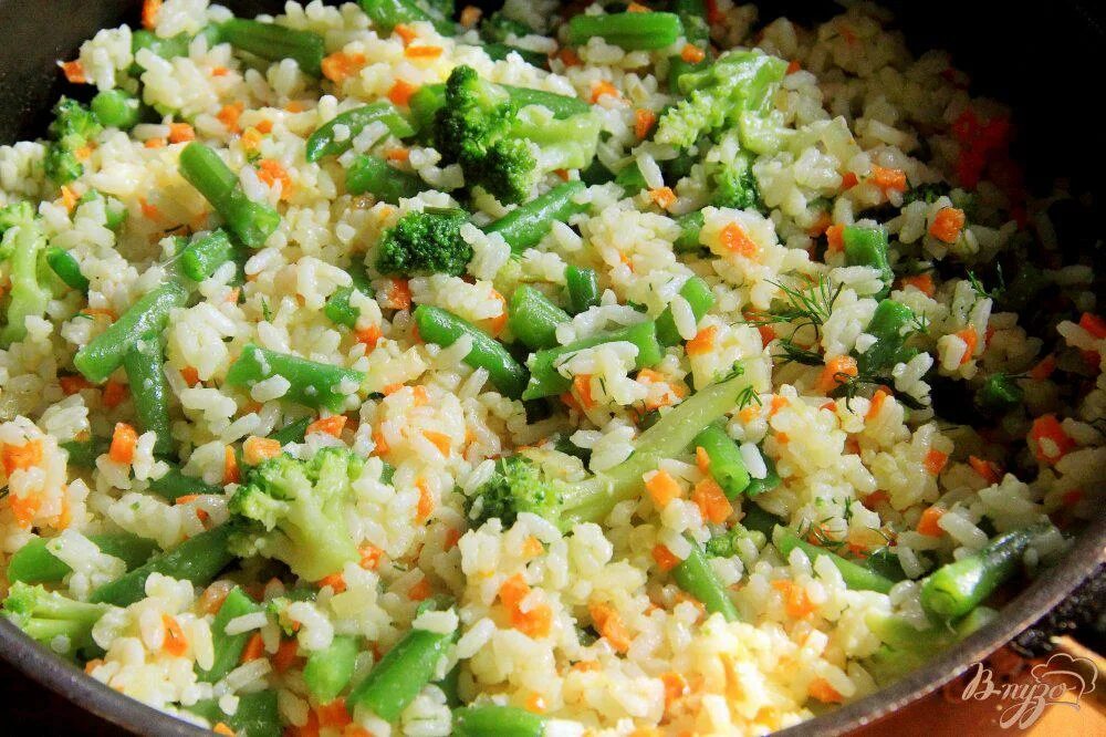 Рис с овощами на гарнир рецепты