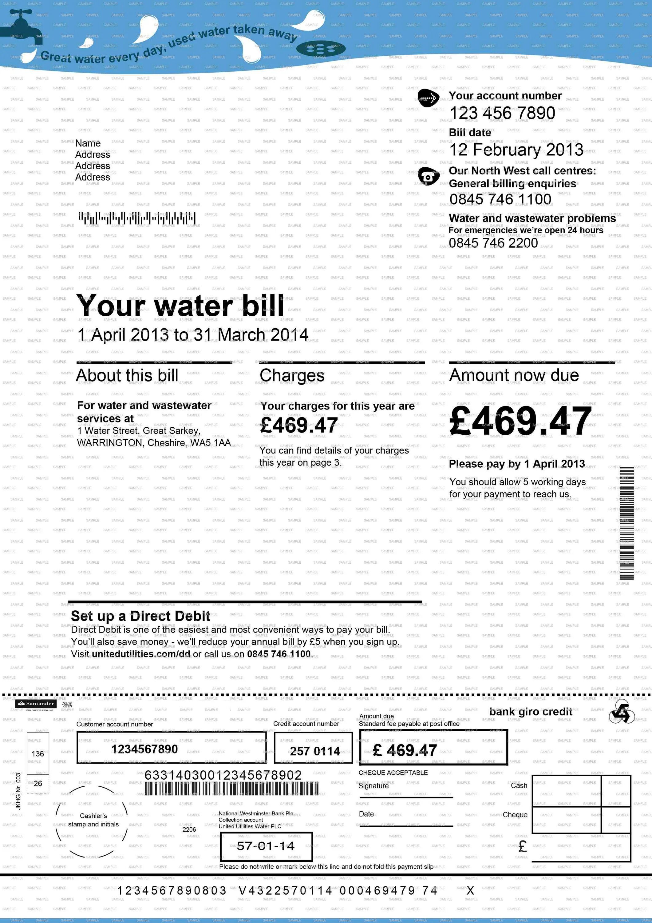Doc bill. Water utility bill. шаблоны utility bill. utility bill для амазон. utility bill germany.