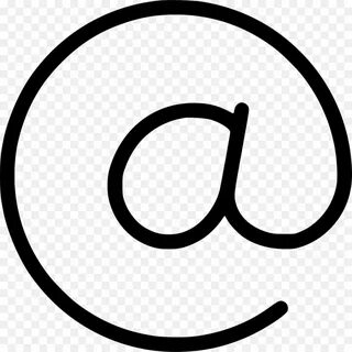 At symbol