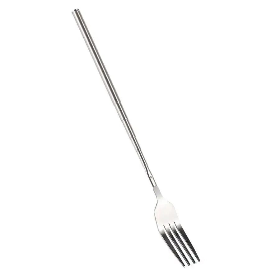 Вилка с ручкой. Вилка hoob fork | stainless steel. раздвижная вилка кальве. телескопическая вилка кальве. вилка для барбекю с выдвижной телескопической ручкой 24-72 см bbq 49232.