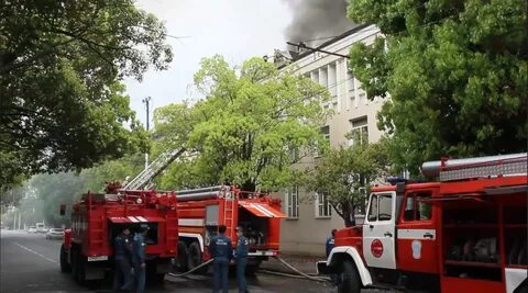 Тушение пожаров в школах
