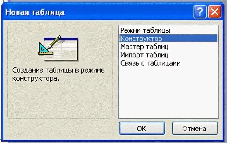 Таблица в режиме конструктора. Мастер таблиц. Мастер таблиц в access. Режим конструктора в access.