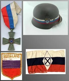 Флаг власовцев во время