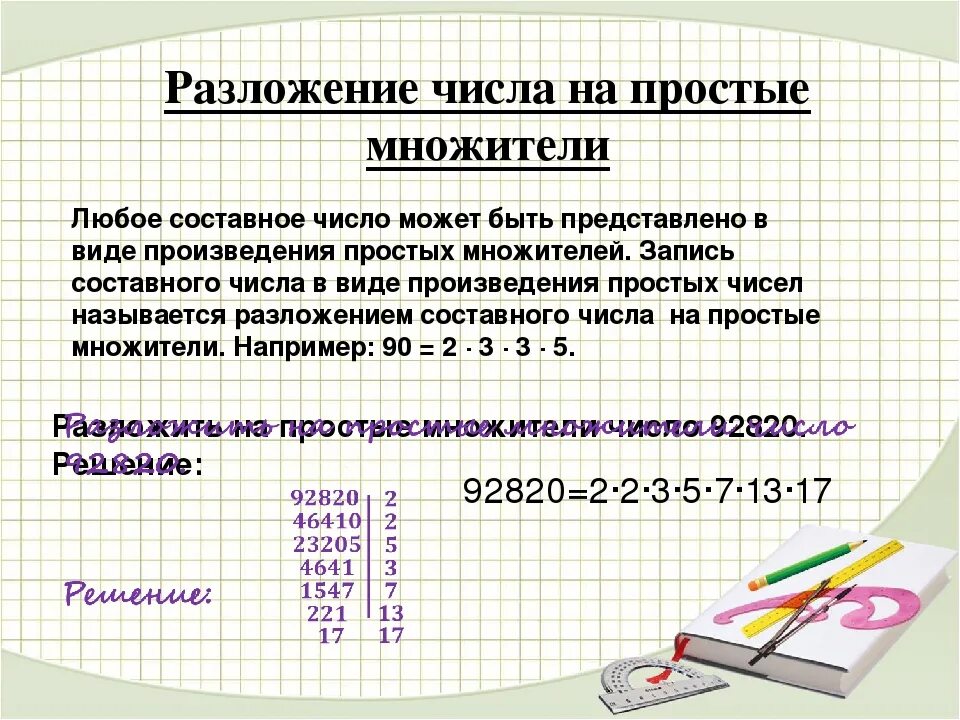 Разложение составного числа на простые множители 6 класс. Разложение числа на простые множители примеры. Разложить число на простые множители. Разложнни чсиел на просты е сножители.