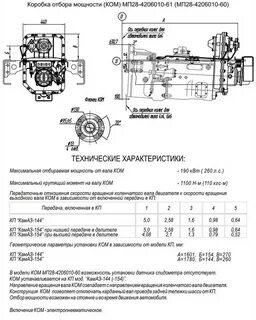 Включение кома камаз