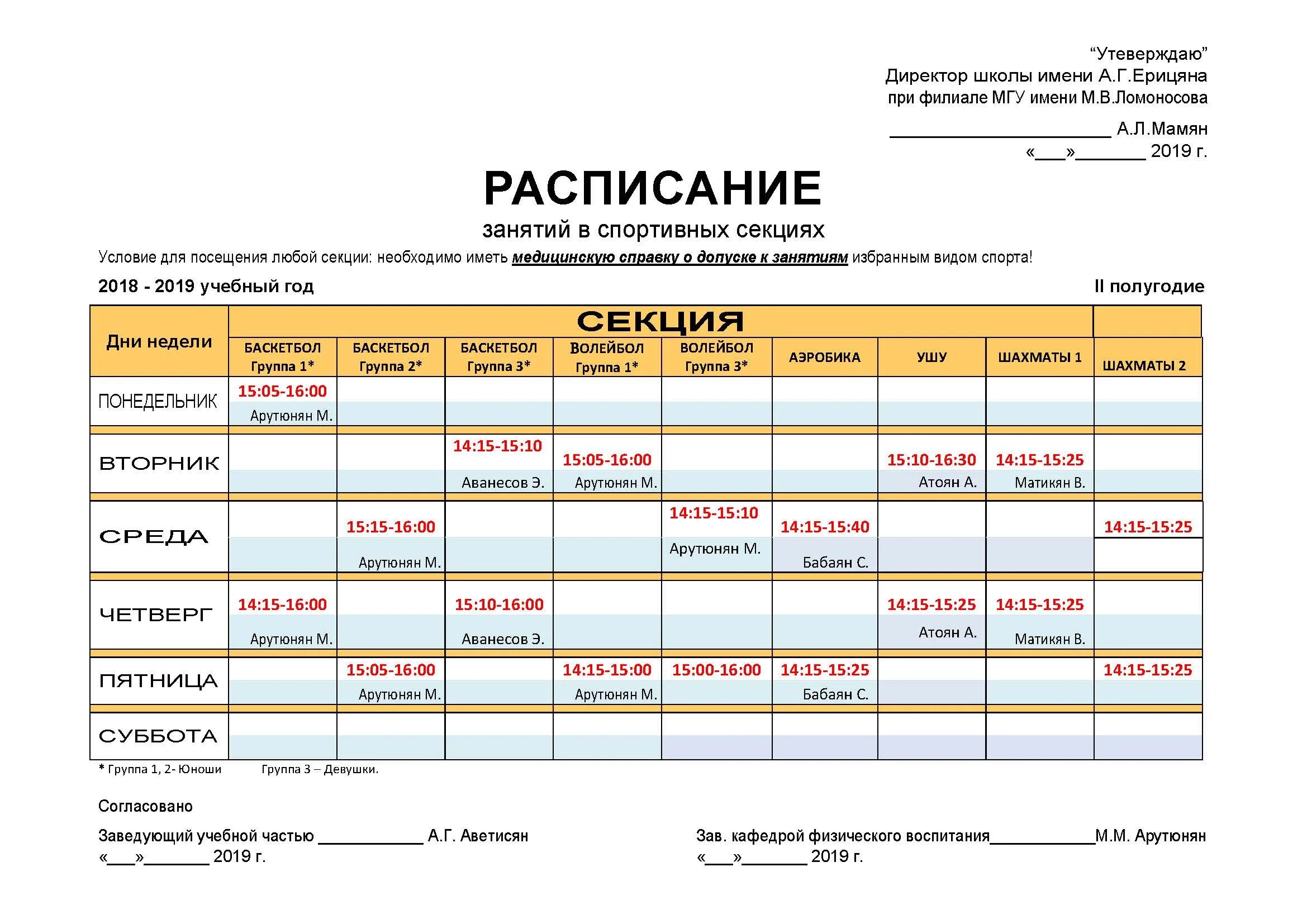 Маи расписание занятий