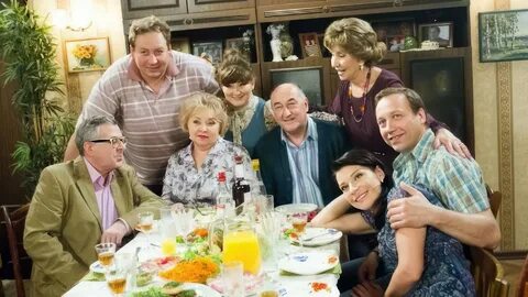 Актеры сериала "Воронины". 