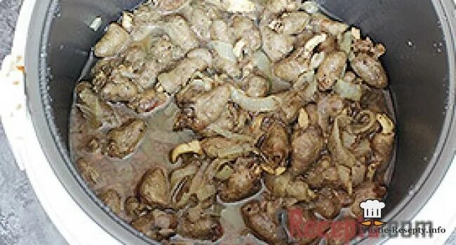 Куриные сердечки в сметане в мультиварке рецепт. Куриные сердечки в сметане в мультиварке рецепт