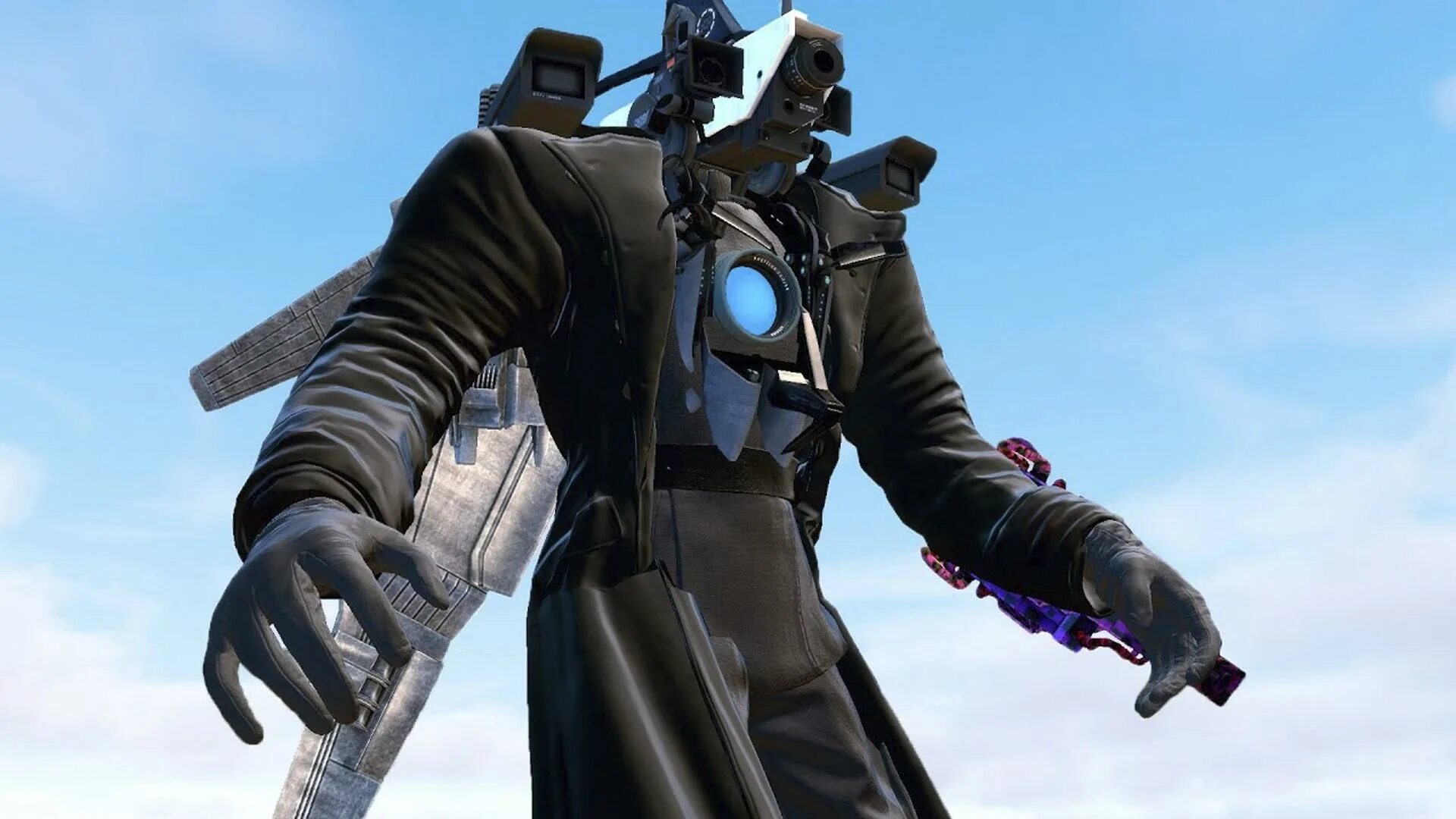 Titan cameraman model. Titan cameraman model