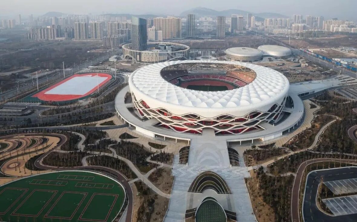 Zaozhuang Stadium. Стадион Бублик Китай. Нуравшан стадион. Сяошань Арена. Какой стадион лучше