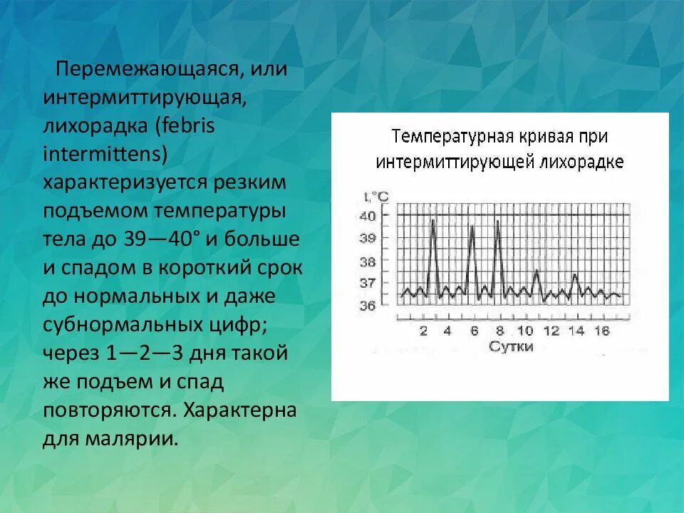 Нагретость это. Температурная кривая ремиттирующая лихорадка. Температурная кривая при послабляющей лихорадке. Лихорадка типы лихорадок. Послабляющая лихорадка суточные колебания температуры в пределах.