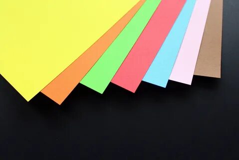 Colorful papers